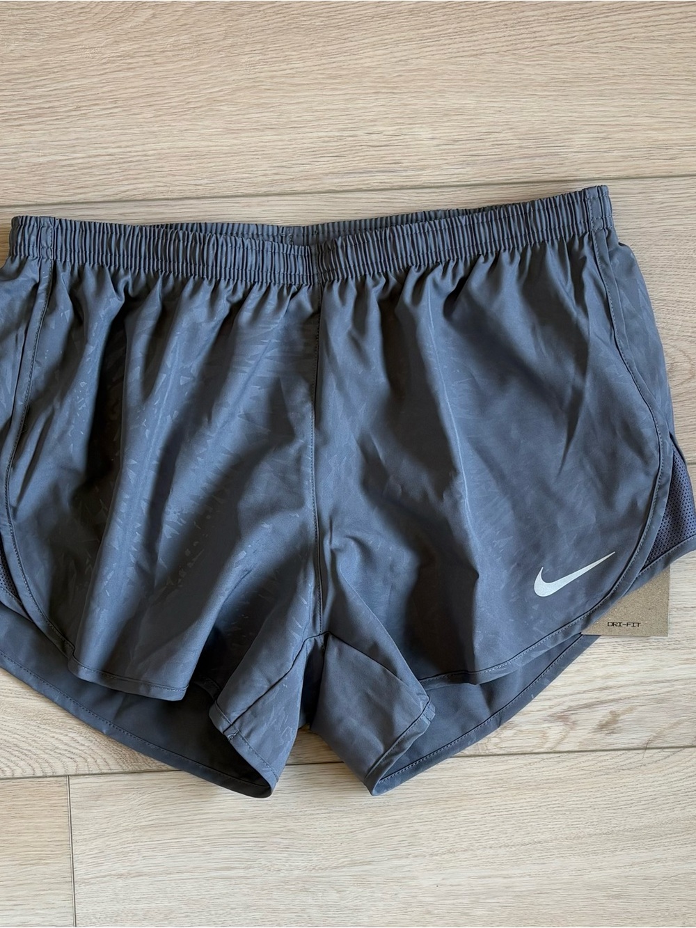 Nike Women’s Grey Dri-FIT Running Shorts NWT